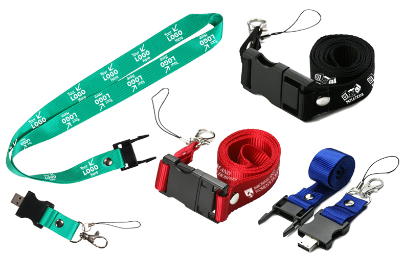 Flash Drive Volunteer Lanyard